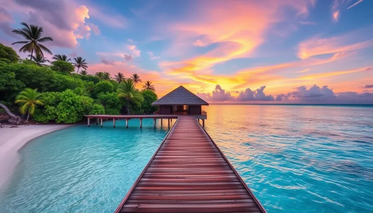 maldives huts on water